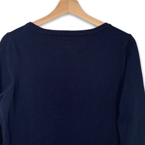 Tommy Hilfiger Pima Cotton Blend Logo Sweater - Picture 6 of 8